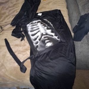 Boys skeleton costume